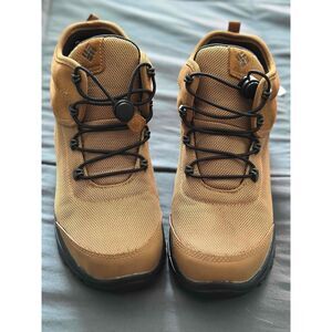 Columbia Tan Waterproof Fairbanks Mid Hiking Boots Lace Up Unisex EU 39 US 7